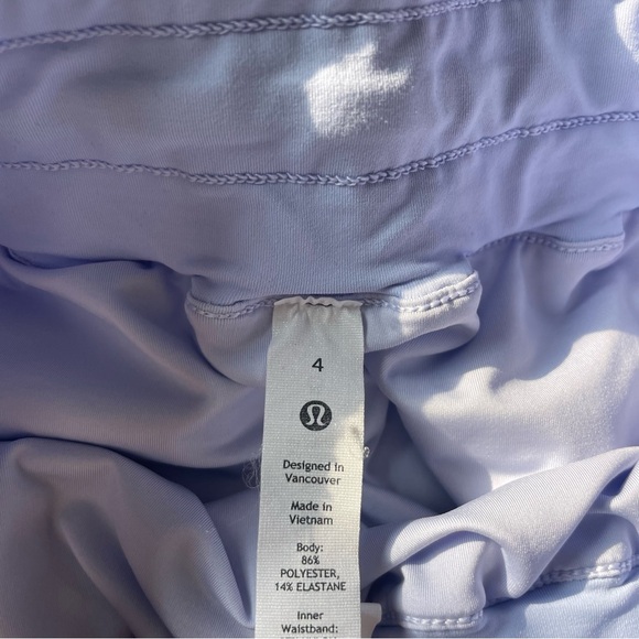 lululemon athletica Light Blue Athletic Shorts - Picture 3 of 4